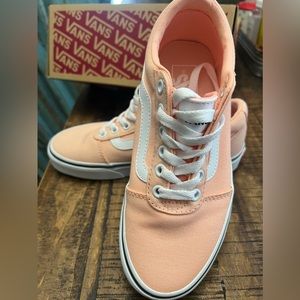Peach vans